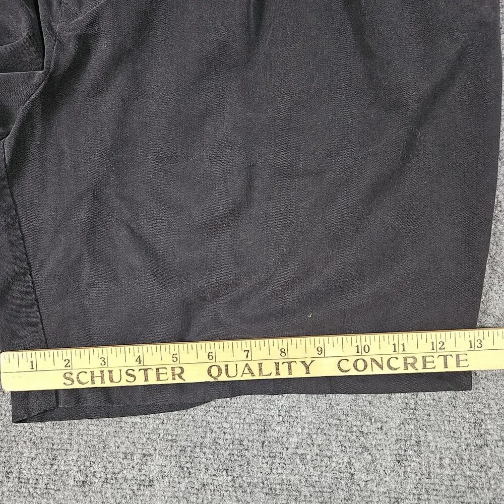 Tommy Bahama Shorts Size 42‎ Black Silk Vacation Resortwear Travel Island